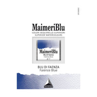 Акварелна боя Maimeri Blu – половин ваничка 1.5 ml – Фаянсово синьо
