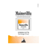 Акварелна боя Maimeri Blu – половин ваничка 1.5 ml – Гамбож (имитация)