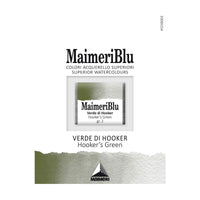 Акварелна боя Maimeri Blu – половин ваничка 1.5 ml – Хукерово зелено