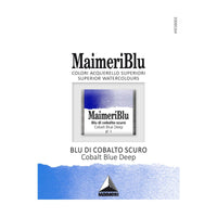 Акварелна боя Maimeri Blu – половин ваничка 1.5 ml – Кобалт синьо тъмно