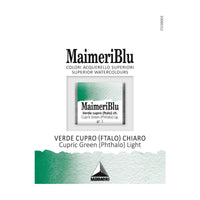 Акварелна боя Maimeri Blu – половин ваничка 1.5 ml – Медно зелено светло