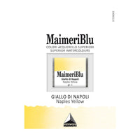 Акварелна боя Maimeri Blu – половин ваничка 1.5 ml – Неаполитанско жълто