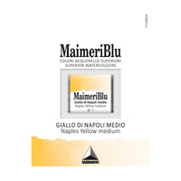 Акварелна боя Maimeri Blu – половин ваничка 1.5 ml – Неаполитанско жълто медиум
