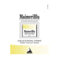 Акварелна боя Maimeri Blu – половин ваничка 1.5 ml – Никел-титаново жълто