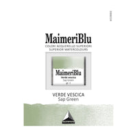 Акварелна боя Maimeri Blu – половин ваничка 1.5 ml – Тръстиково зелено