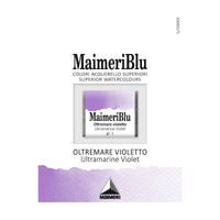Акварелна боя Maimeri Blu – половин ваничка 1.5 ml – Ултрамарин виолетов