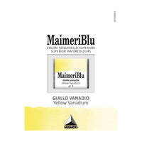 Акварелна боя Maimeri Blu – половин ваничка 1.5 ml – Ванадиево жълто