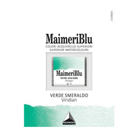 Акварелна боя Maimeri Blu – половин ваничка 1.5 ml – Виридиан
