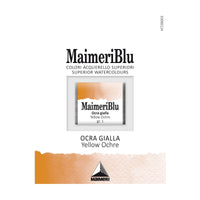 Акварелна боя Maimeri Blu – половин ваничка 1.5 ml – Жълта охра