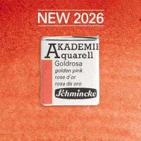 Акварелна боя Schmincke AKADEMIE 1/2 ваничка - Golden pink – 305 Златисто розово