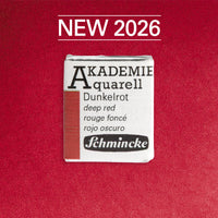 Акварелна боя Schmincke AKADEMIE 1/2 ваничка - Golden pink – 335 Наситено червено