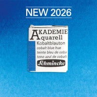 Акварелна боя Schmincke AKADEMIE 1/2 ваничка - Golden pink – 405 Кобалтово синьо (имитация)