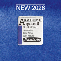 Акварелна боя Schmincke AKADEMIE 1/2 ваничка - Golden pink – 444 Наситено синьо