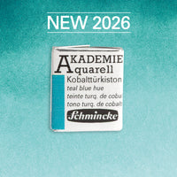 Акварелна боя Schmincke AKADEMIE 1/2 ваничка - Golden pink – 505 Петролено синьо