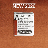 Акварелна боя Schmincke AKADEMIE 1/2 ваничка - Golden pink – 662 Изгорена сиена