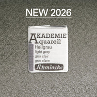 Акварелна боя Schmincke AKADEMIE 1/2 ваничка - Golden pink – 775 Светлосиво