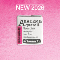 Акварелна боя Schmincke AKADEMIE 1/2 ваничка - Golden pink – 952 Неоново розово