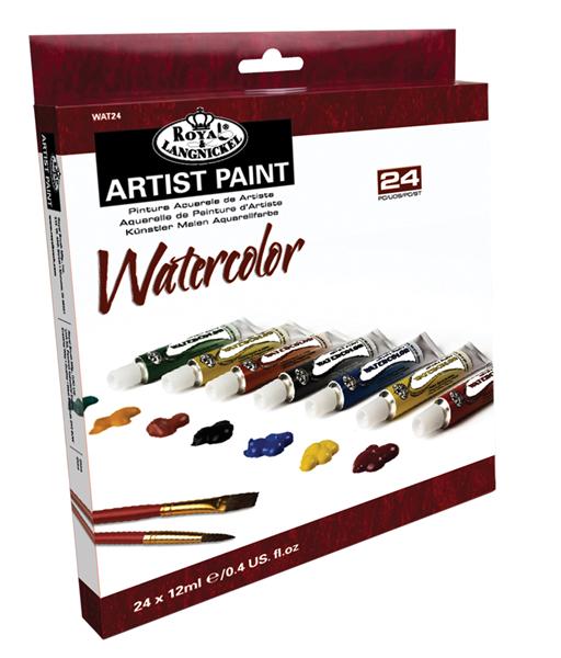 Акварелни бои ARTIST Paint 24x12ml — изображение 1