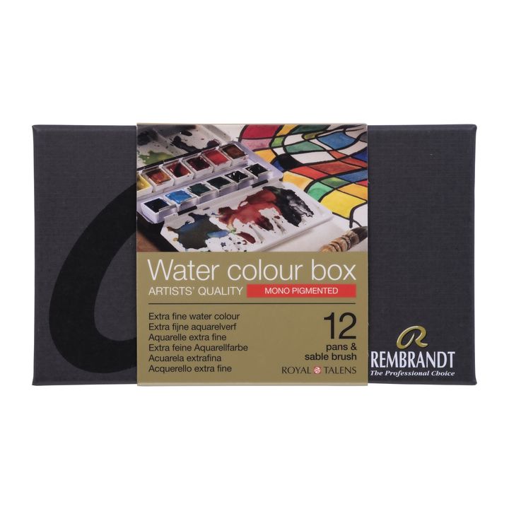Акварелни бои Rembrandt Monopigmented box - 12 бр — изображение 1