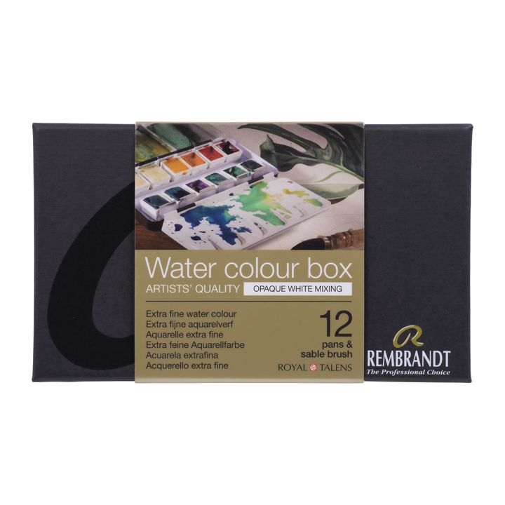 Акварелни бои Rembrandt Opaque White Mixing box - 12 бр — изображение 1