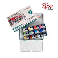 Акварелни бои Rosa Gallery - комплект Urban Sketching 12 x 2,5 ml — изображение 1