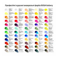 Акварелни бои Rosa Gallery pan 2,5 ml — изображение 6