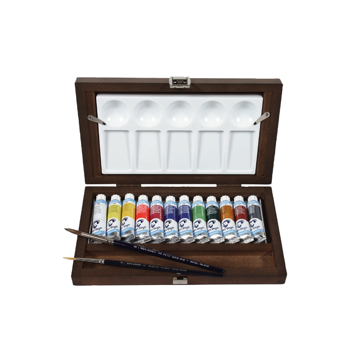 Акварелни бои Van Gogh 12x10ml +  аксесоари — изображение 1