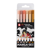 Акварелни четкови маркери SAKURA Koi Coloring Brush Manga