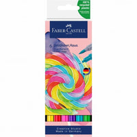 Акварелни маркери Goldfaber Aqua Dual комплект Candy shop - 6 бр — изображение 1