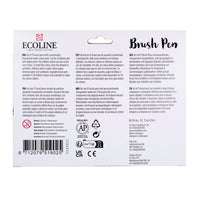 Акварелни писалки ECOLINE BRUSH PEN 15 бр. — изображение 5