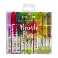 Акварелни писалки Ecoline Brush Pen Botanic — изображение 1