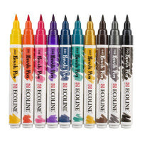 Акварелни писалки Ecoline Brush Pen Dark — изображение 3