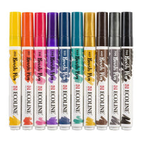 Акварелни писалки Ecoline Brush Pen Dark — изображение 5