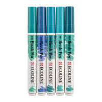 Акварелни писалки Ecoline Brush Pen Green Blue — изображение 5