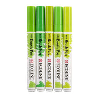 Акварелни писалки Ecoline Brush Pen Green — изображение 5
