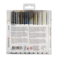 Акварелни писалки Ecoline Brush Pen Greys — изображение 2