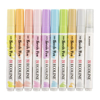 Акварелни писалки Ecoline Brush Pen Pastel — изображение 5
