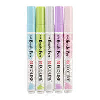 Акварелни писалки Ecoline Brush Pen Pastel — изображение 5