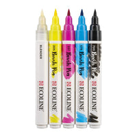 Акварелни писалки Ecoline Brush Pen Primary — изображение 2