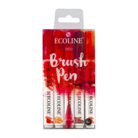 Акварелни писалки Ecoline Brush Pen Red — изображение 1