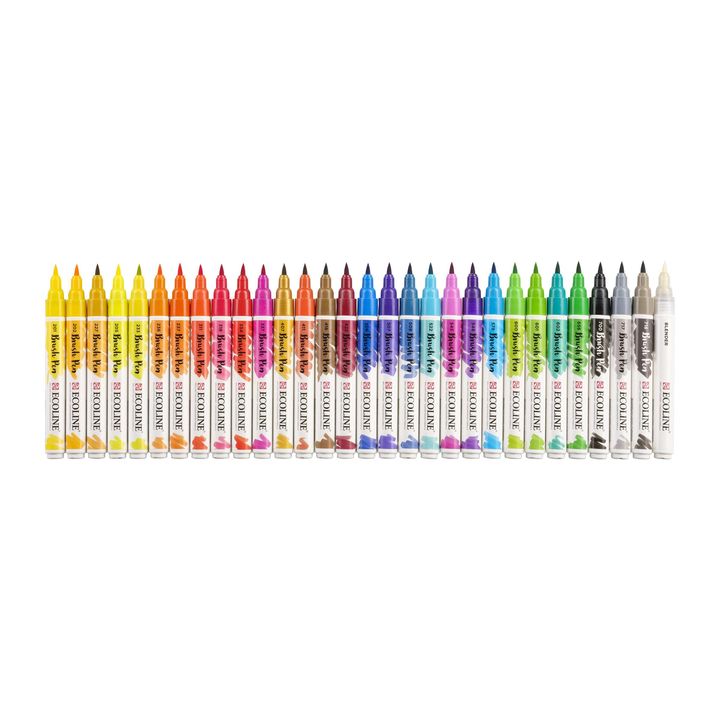 Акварелни писалки Ecoline Brush Pen — изображение 2
