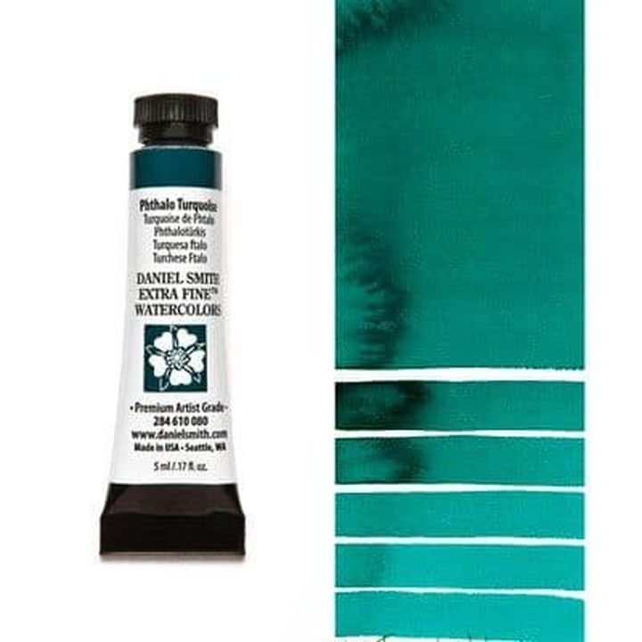 Акварели Daniel Smith Extra Fine – 080 Phthalo Turquoise
