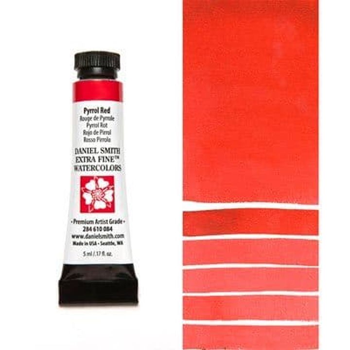 Акварели Daniel Smith Extra Fine – 084 Pyrrol Red