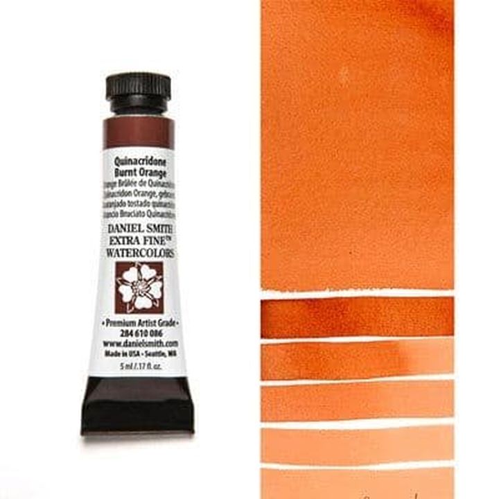 Акварели Daniel Smith Extra Fine – 086 Quinacridone Burnt Orange