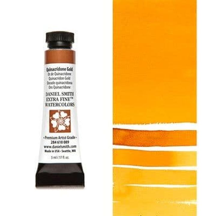 Акварели Daniel Smith Extra Fine – 089 Quinacridone Gold