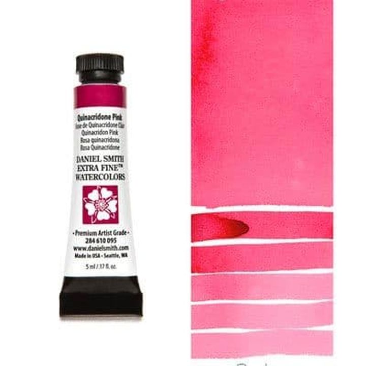 Акварели Daniel Smith Extra Fine – 095 Quinacridone Pink