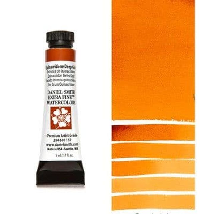 Акварели Daniel Smith Extra Fine – 152 Quinacridone Deep Gold