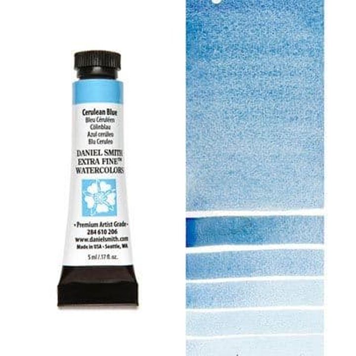 Акварели Daniel Smith Extra Fine – 206 Cerulean Blue