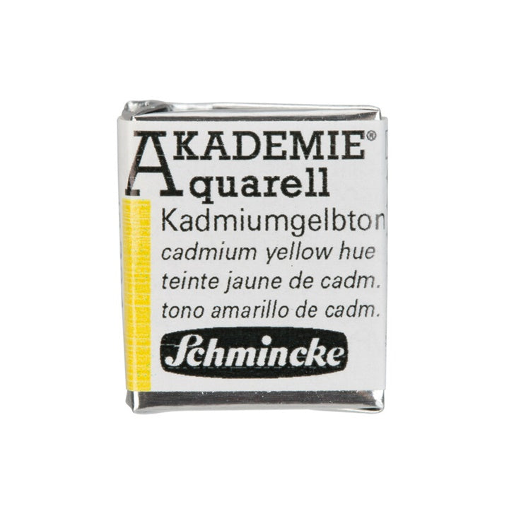 Акварелни бои Schmincke AKADEMIE 1/2 панички – 224 cadmium žltá hue