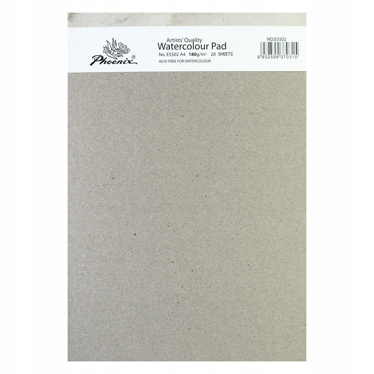 Akvarelový blok Phoenix 180 g/m², 21 × 29,7 až 29,7 × 42 cm, 20 listov